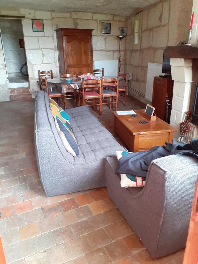 Gite Troglodyte Les Iris Villiers-sur-Loir Exterior foto