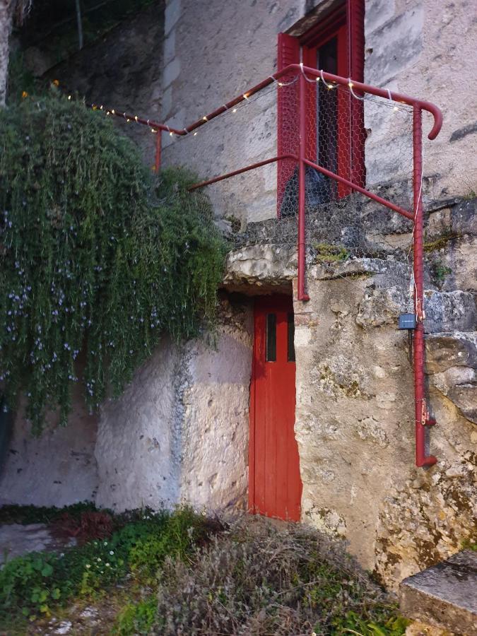 Gite Troglodyte Les Iris Villiers-sur-Loir Exterior foto